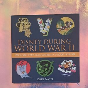 Disney World War II Book with Blue and Orange Cover